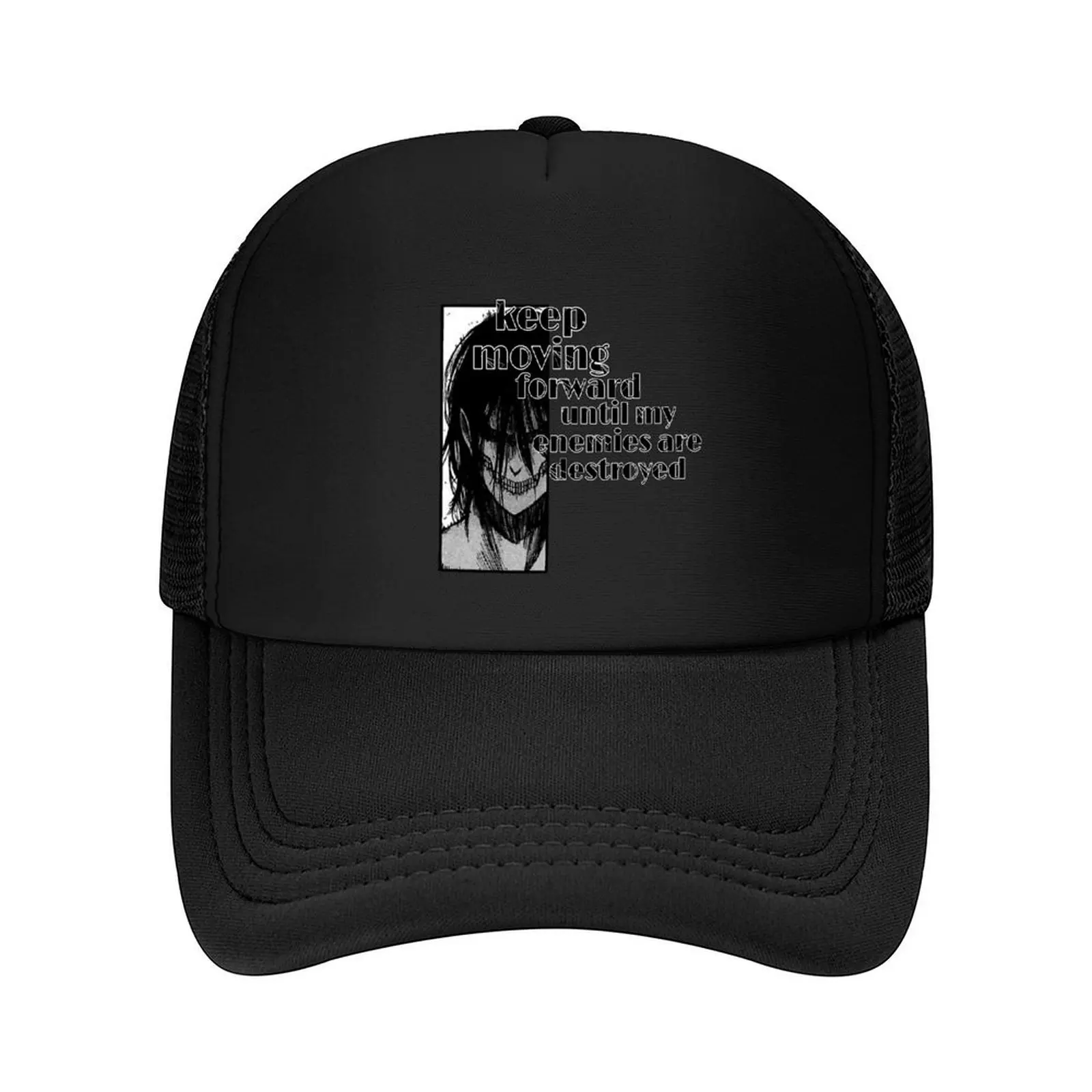 

Keep moving forward until my enemies are destroyed Baseball Cap foam party Hat Beach Bag luxury woman cap Mens Caps Women's