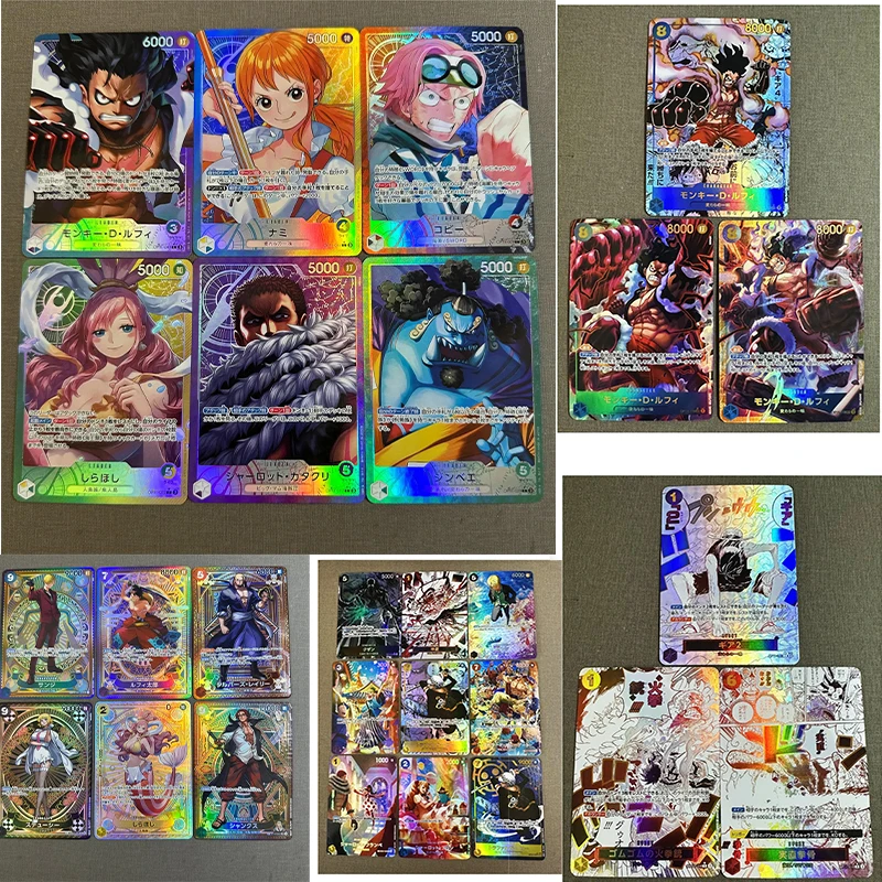 

One Piece Anime Card Store Hat Pirate Luffy Zoro Nami Game Collection Card Classic Anime Character Collection Card Toys Gifts