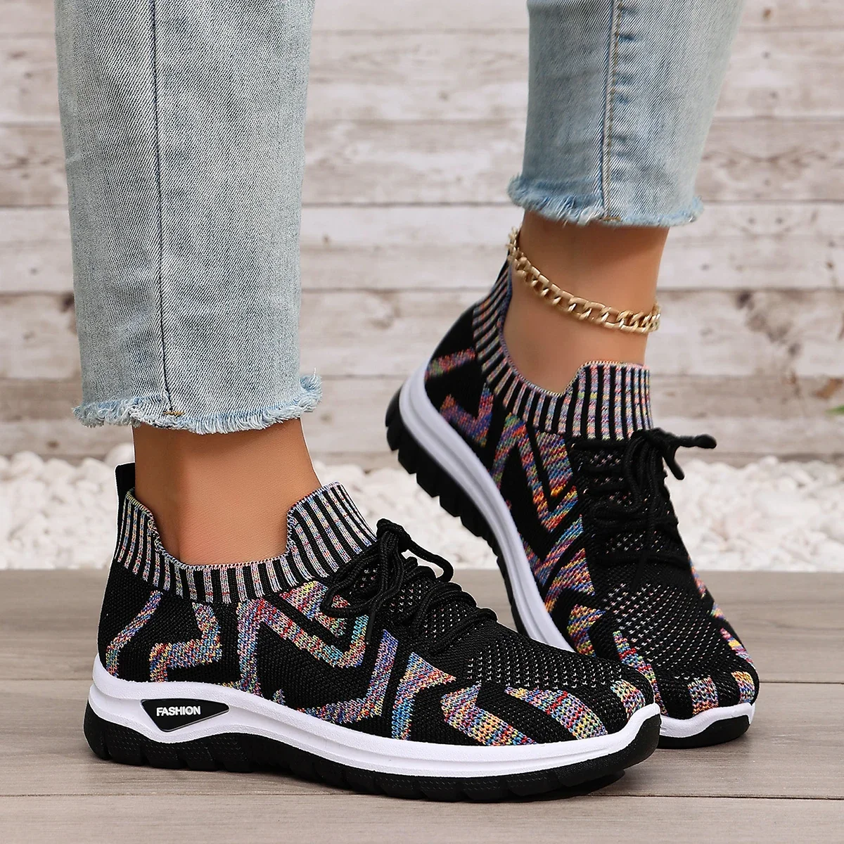 New women's affordable casual shoes: slip-on athletic-casual sneakers that are stylish, lightweight, durable, and versatile.