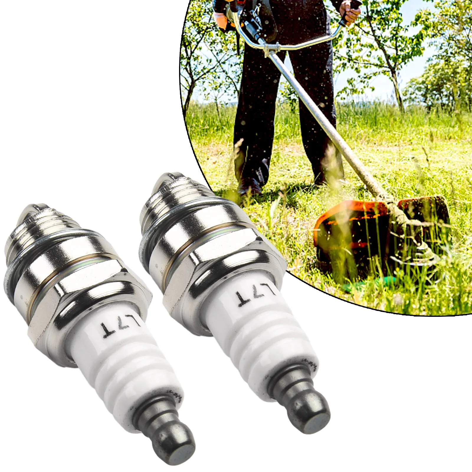 2pcs Lawn Mower Accessories RJ19LM Replacement Parts For WR11EO 2513202 BS19LM Lawn Mower Garden Power Tool Parts
