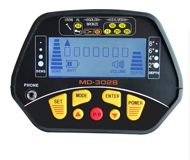 High Sensitivity Underground Metal Detector for Gold