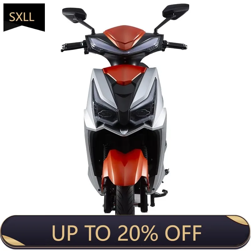 

SXLL Sports bike 2000 watts power red electric moped 1500 watts motor 72v lithium 80 km/h EEC certificate retro electronics