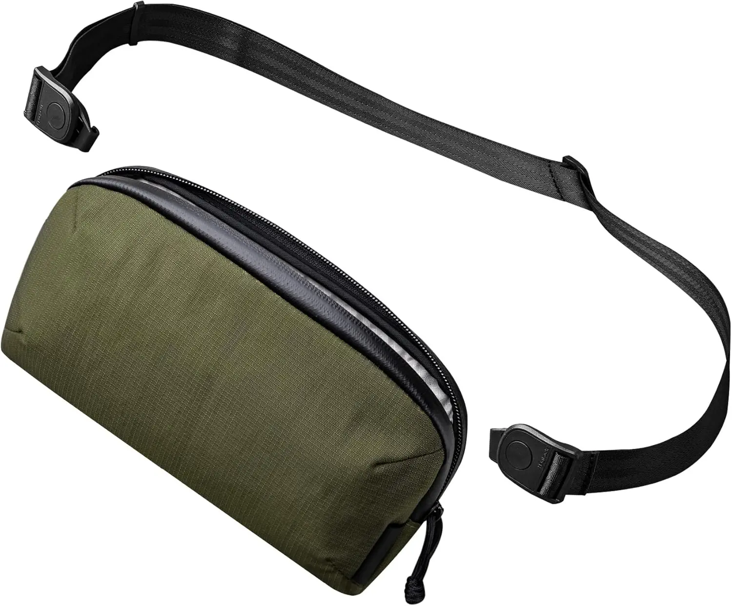 

0.7L Sling Crossbody Bag with RFID Card Slots, Passport Holder, Weatherproof Travel Purse