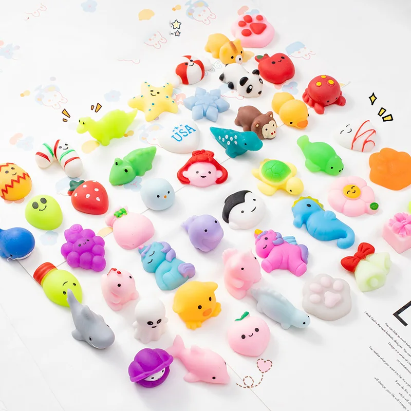 10/20/30 パックストレスリリーフ餅フワフワおもちゃかわいい動物スクイーズおもちゃ抗ストレスボール子供の誕生日ギフトパーティーの好意