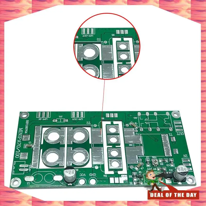 Kit fai da te con consegna in 24 ore Amplificatore di potenza lineare SSB da 70 W per parti SMD YAESU FT-817 KX3 FT-818 saldate