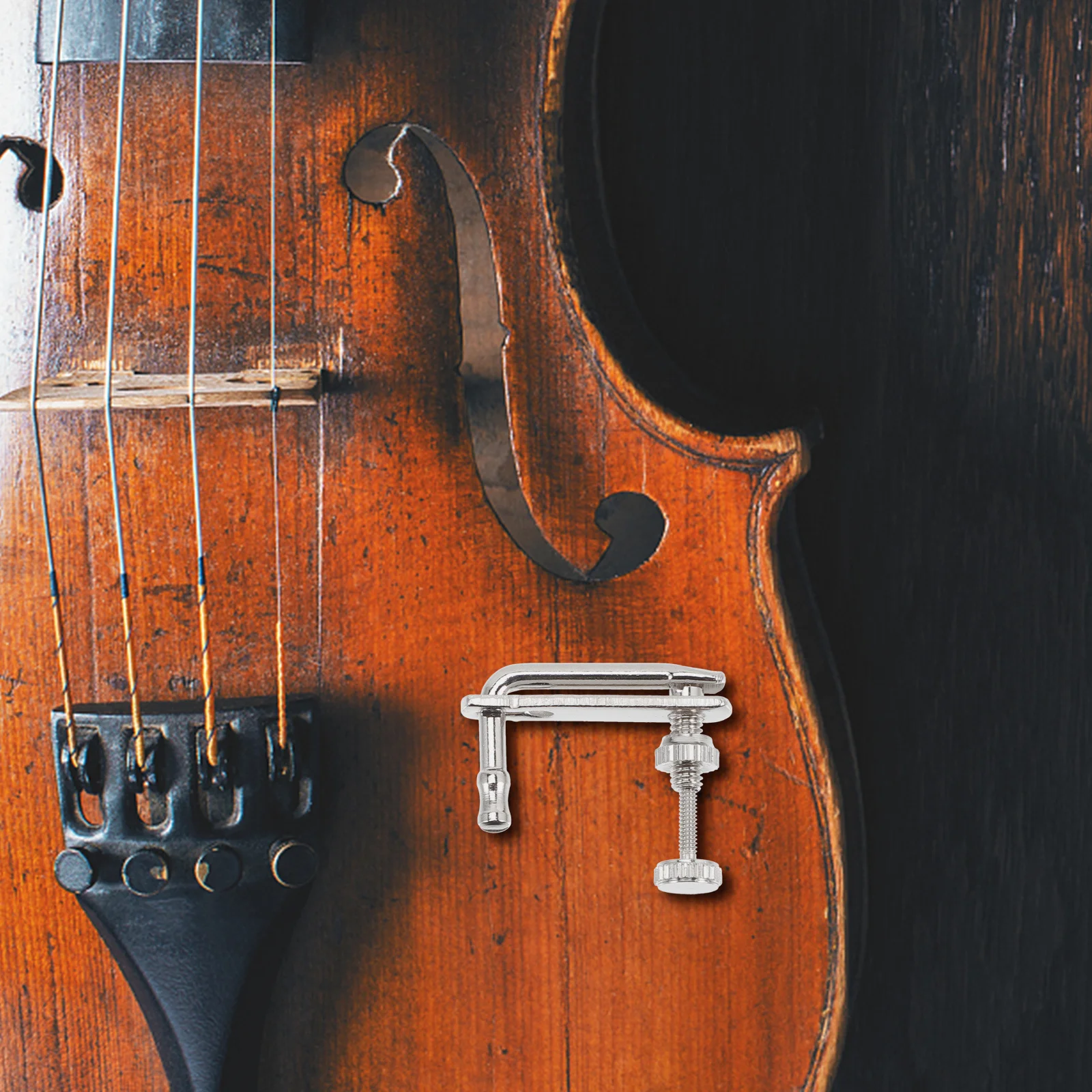 

4Pcs Alloy Violin Fine Tuners Professional Tuning Tool Simple Packaging Great Gift for Violin Lovers Accessories