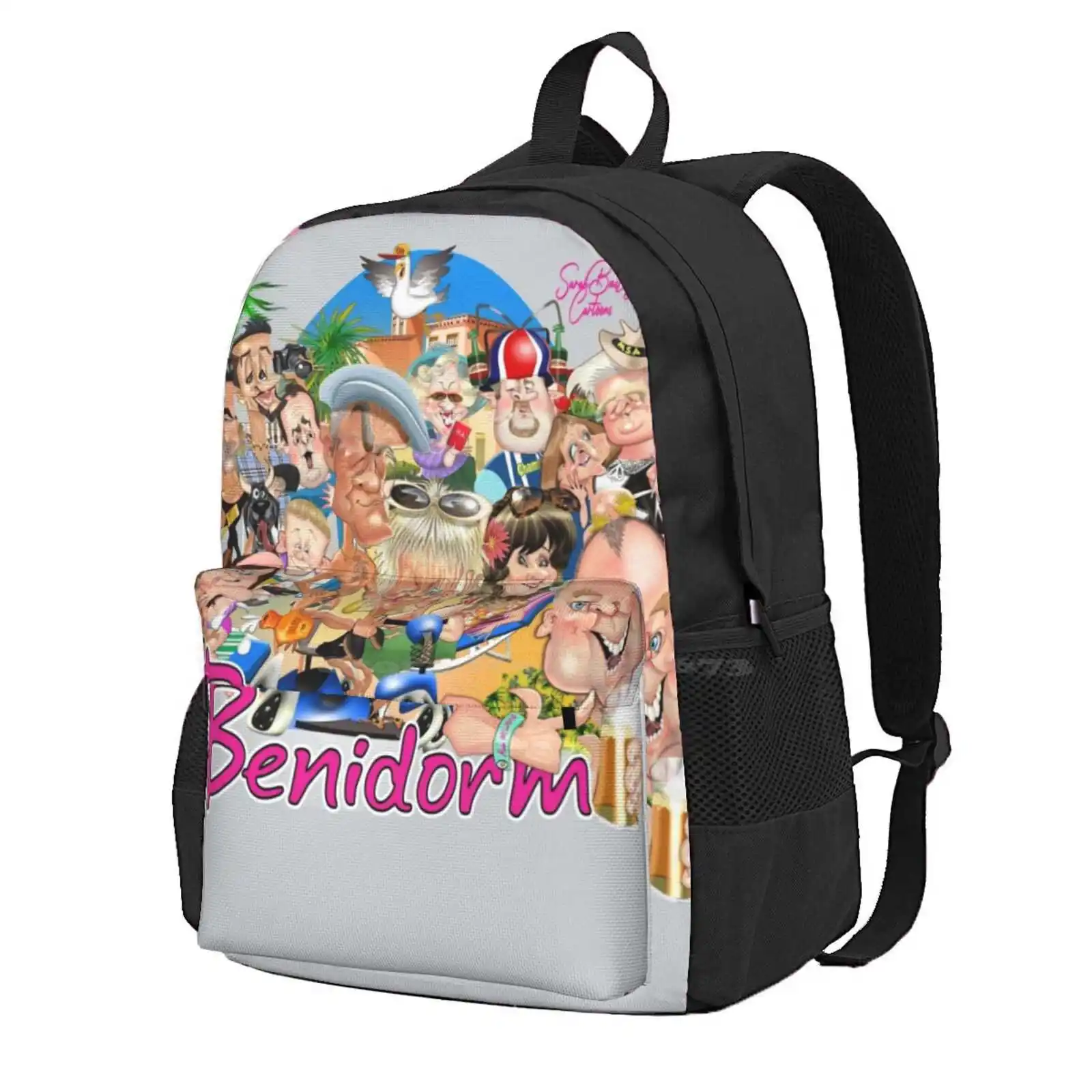 Benidorm! Hot Sale Schoolbag Backpack Fashion Bags The Characters From The First Series Who Could Forget Them