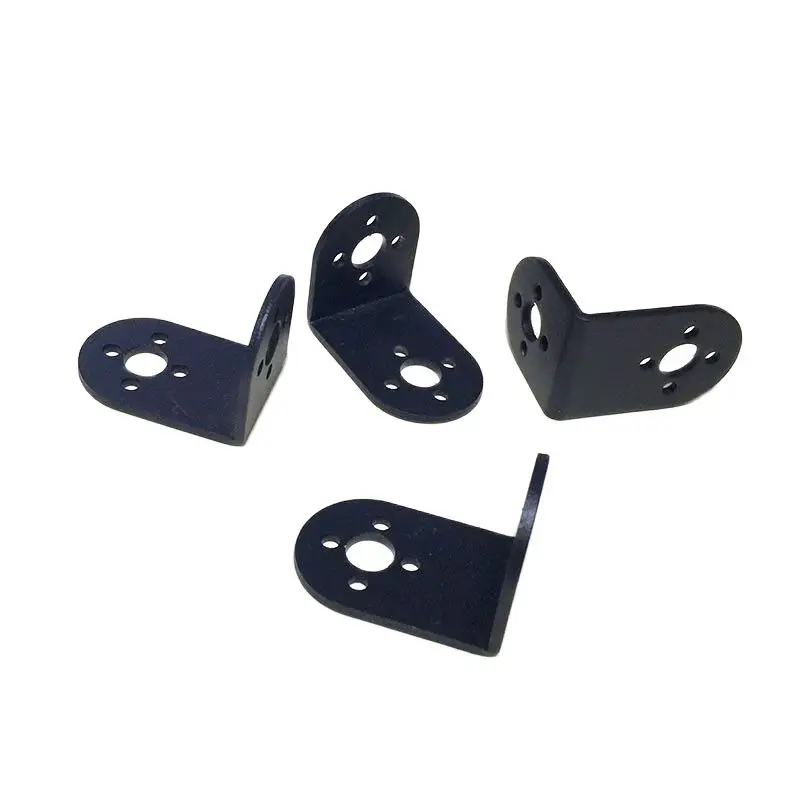 L Type Servos Bracket Steering Gear Stand Robot Arm Support Smart Car Steady