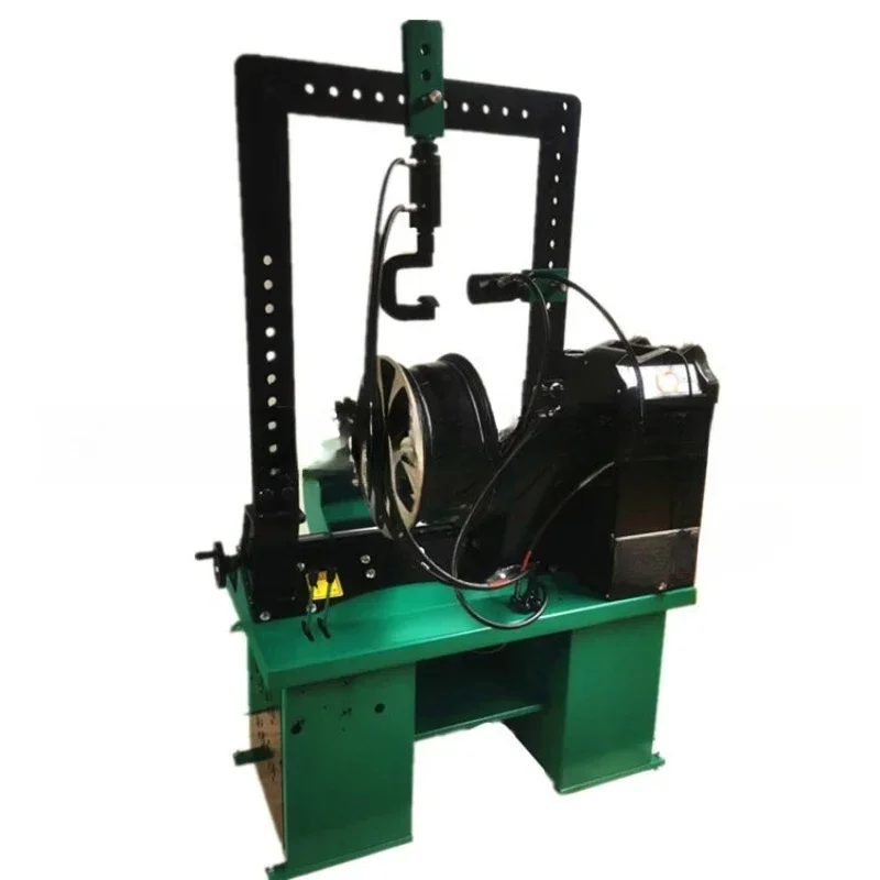 Automobile wheel hub repair machine, deformation correction machine, steel ring repair equipment