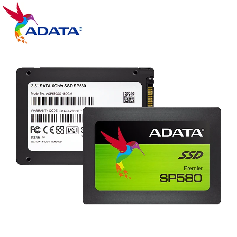 ADATA SATA3.0 SSD unidad de estado sólido SP580 120GB 240GB 480GB 960GB disco duro interno para ordenador portátil y de escritorio SSD Original