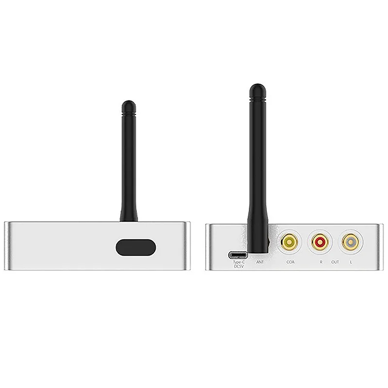 Decodificador de áudio hi-fi sem perdas receptor de áudio bluetooth qcc3084 bluetooth 5.4 ess9039q2m dac ldac formato saída coaxial digital