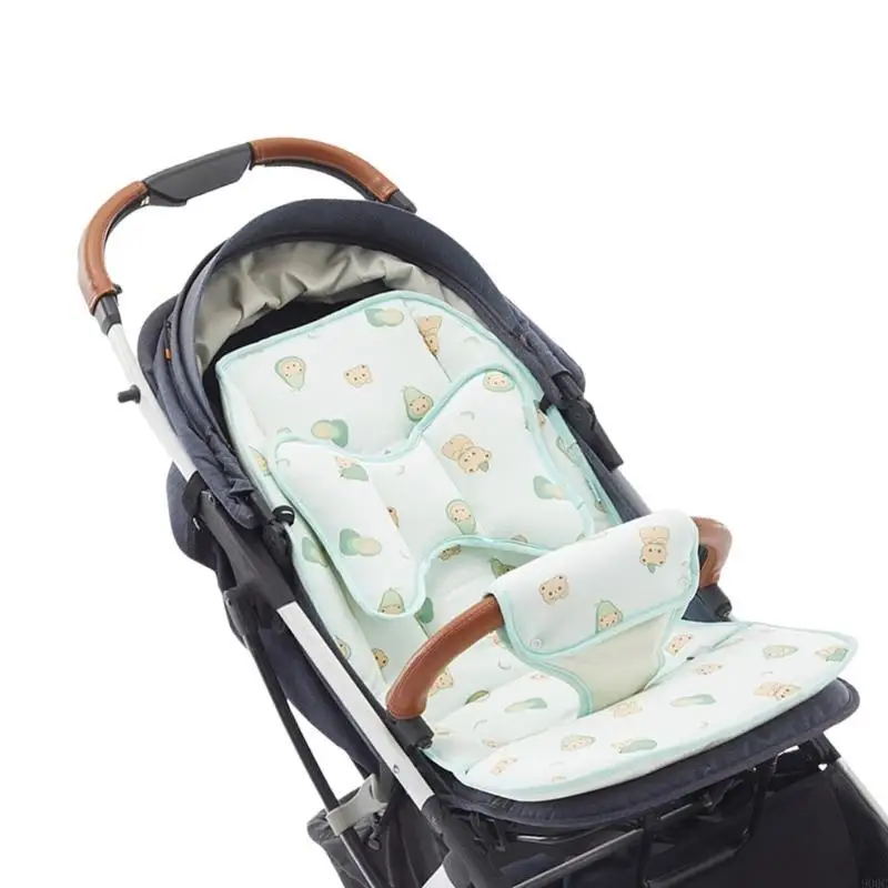 

Soft Infant Seats Liner for Strollers & Car Seats Breathable Cotton Cushions Breathable Strollers/Car Seats Pad Large Size