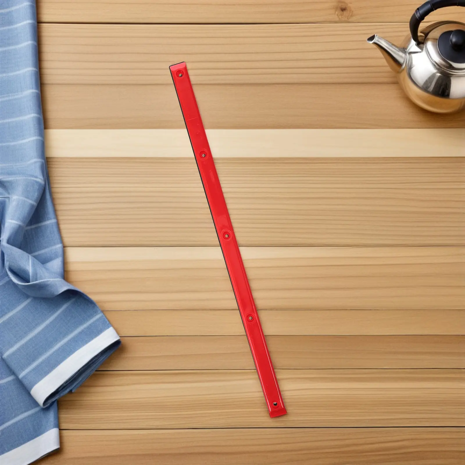 

Комплект из 4 усиленных рельсов для скейтборда - защитные ребра для деки, устойчивые к ударам, для плавного скольжения, использования на улице, в парках и на рампах, красные