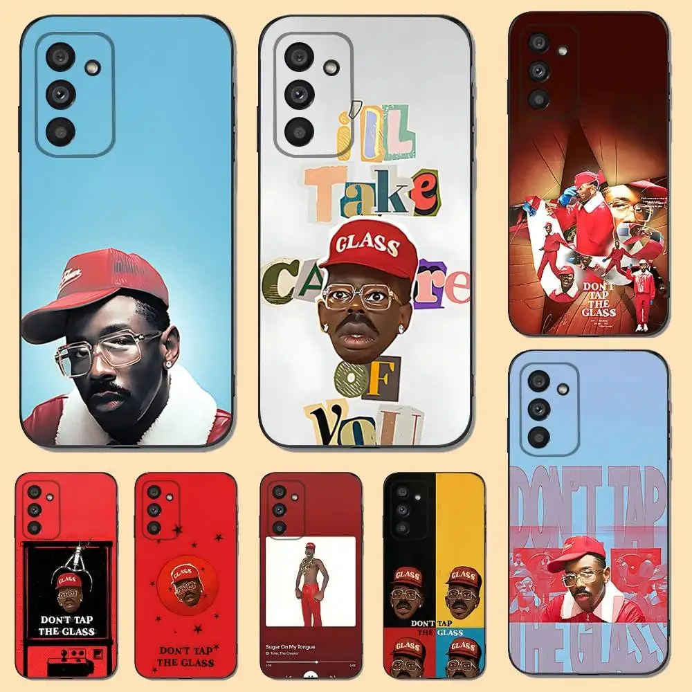

DONT TAP THE GLASS T-Tyler Phone Case For Samsung S 25,24,23,22,30,21,10,9,Ultra,Plus,Lite,FE,4,5 G Soft Black Case