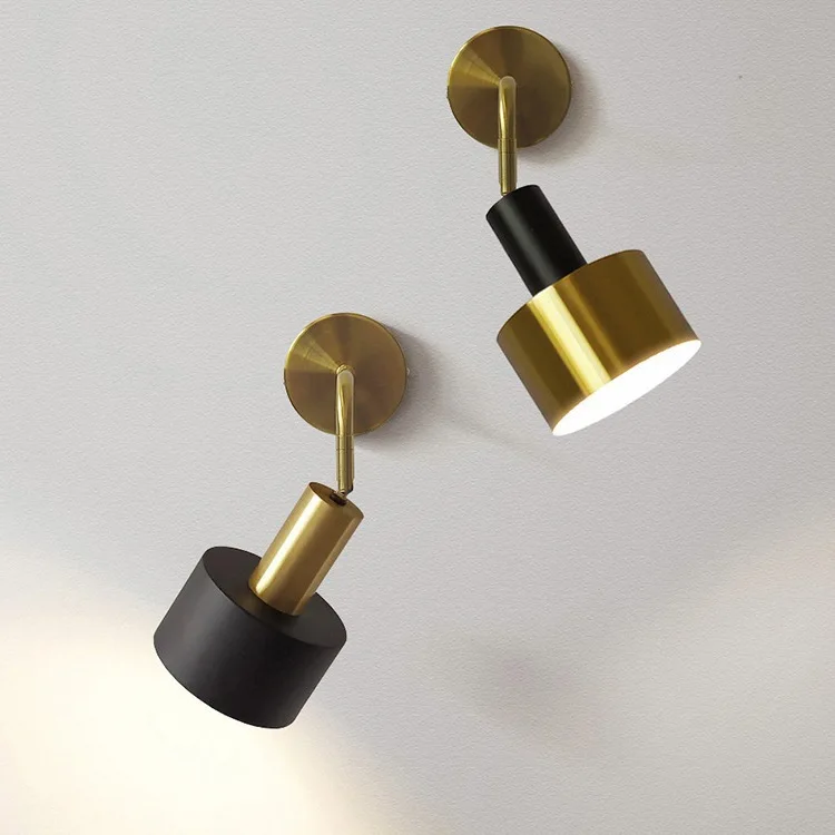 Modern bedside wall lamp reading lamp bedroom background wall flashlight wall lamp bathroom mirror front light