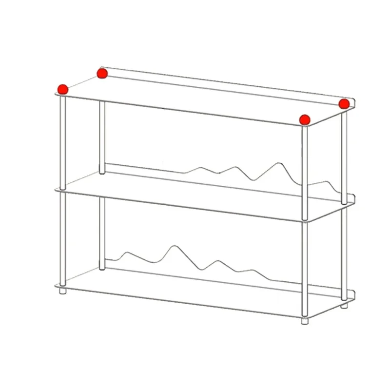 Special-shaped dopamine desktop, storage rack display, cup holder, open storage and placement