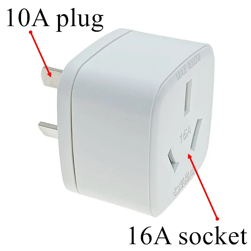 10A to 16A China Plug Adapter Socket Converter For Air-Con AC250V 4000Watts