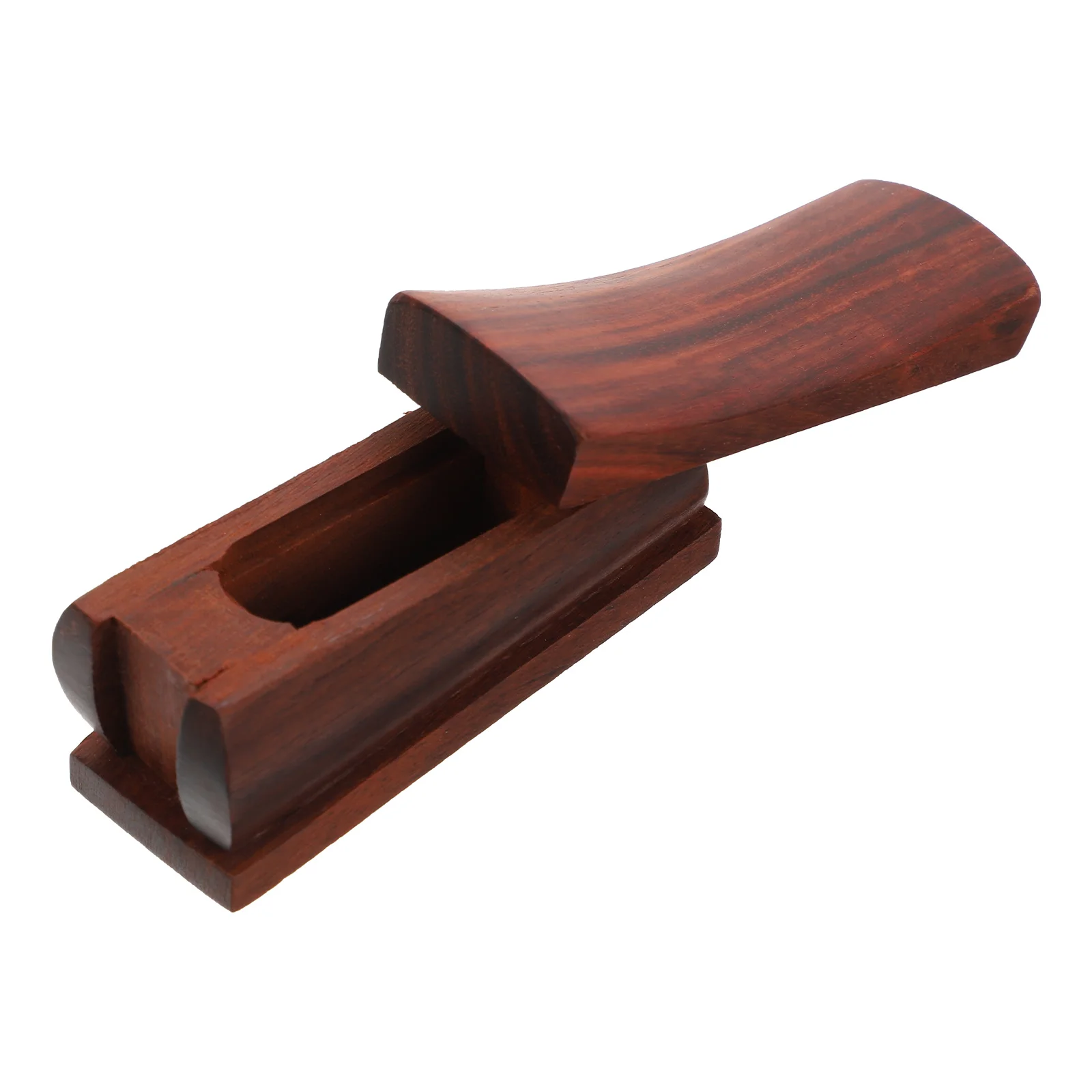 

Sandalwood Coffin Figurine Mini Casket Home Desk Decoration Unique Design Wealth Small Size Desktop Ornament