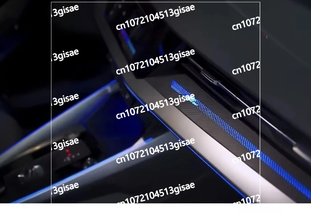 

64-Color LED Backrest Lights in Interior Lighting Assembly Upgraded To Ambient Lighting