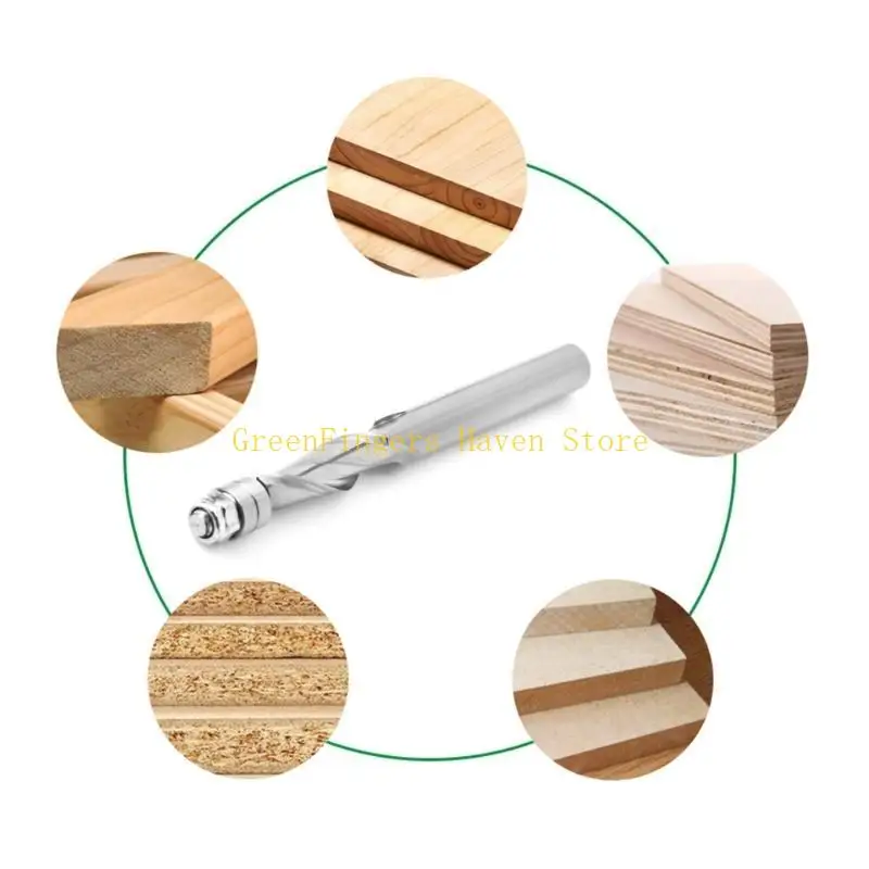 

F68D 8mm Shank Router Bit for Wood End Mill Tool Milling Cutters Woodworking
