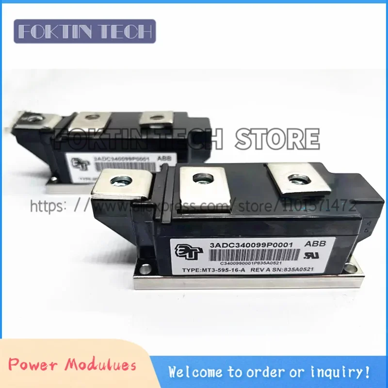 New MT3-595-16-A 3ADC340099P0001 Original  Thyristor  Power Module