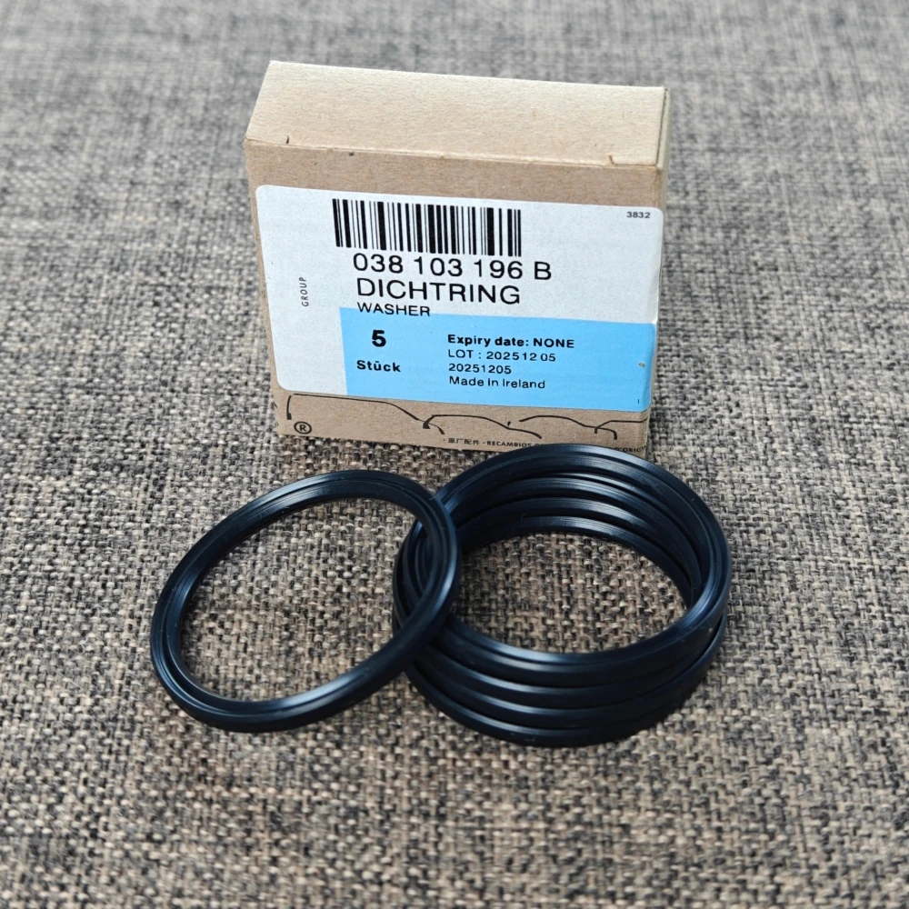038103196B for VW EA888 Golf MK6 Tiguan Touran Passat B7 CC Sharan for Audi A4L B8 Q5 Oil Level Sensor Rubber Ring Gasket