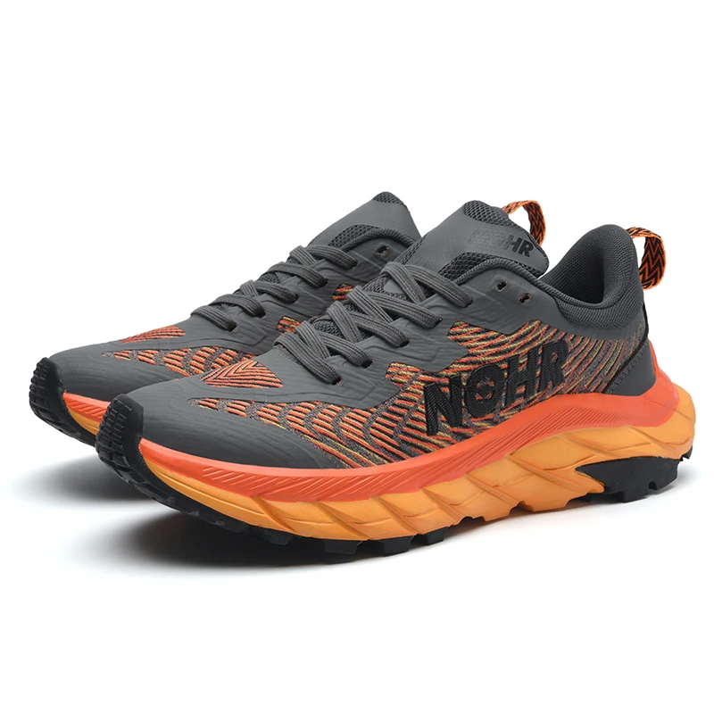 2024 NOHR Men Hiking Shoes New Mesh Breathable Outdoor Shoes Men Lightweight Comfort Casual Sneakers Non-Slip Wear Resistant