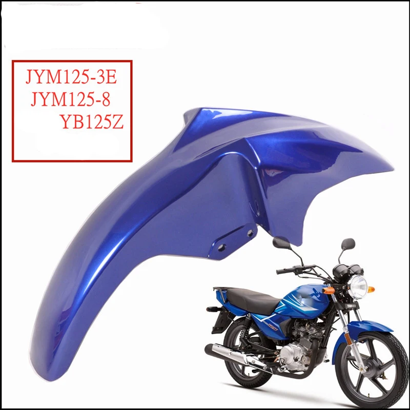 Motorcycle Front Fender Mudguard for Yamaha YBR125 YBZ125 JYM125-8 Street Motor Bike Replaced Parts Red Blue Black Mud Guard