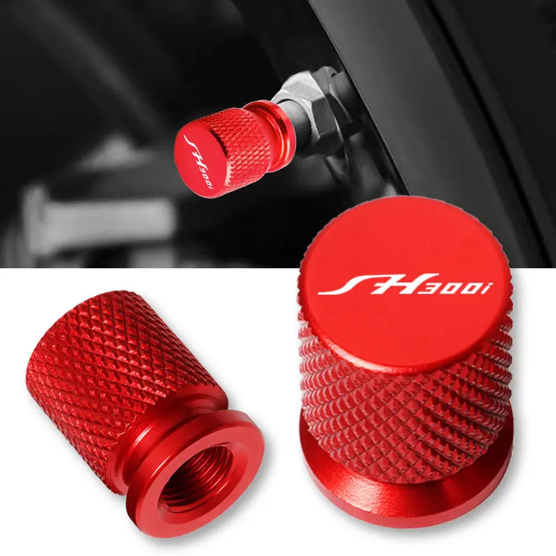 

For Honda SH300 SH 300 SH300I SH 300I I Motorcycle Accessories Tire Valve Air Port Stem Cover Cap Plug CNC