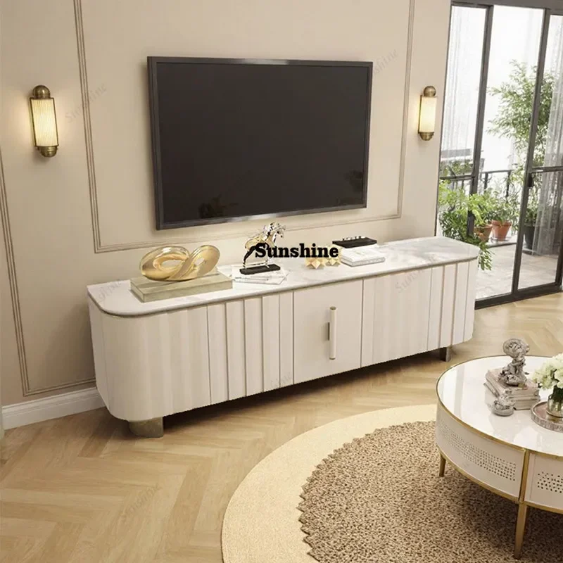 

Italian TV Cabinet Household Premium Sensing Slate Living Room Floor TV Cabinet FT