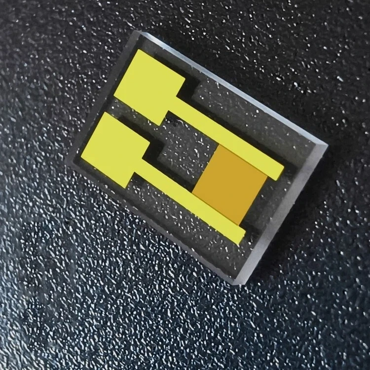 5Micron transparent interdigital electrode quartz glass gas humidity biophotoelectric detection MEMS