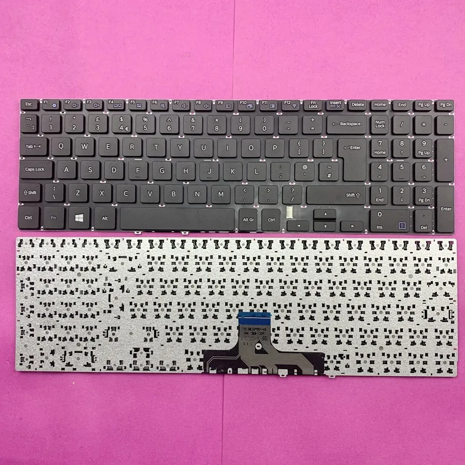 UK Laptop Keyboard For SAMSUNG NP 500R5H 500R5L 550R5L 500R5M 630X5J 630Z5J 500R5K Series UK Layout