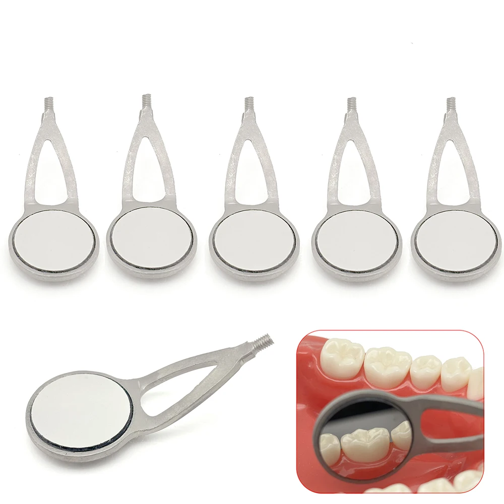 

Dental Reuse Use Mouth Mirror Dental Quality Anti-fog Rhodium Oral Mirrors Reflectors