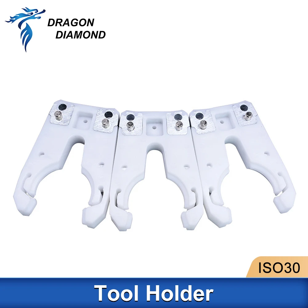 ISO30 Tool Holder Clamp Knife Holder ABS Flame Proof Rubber ISO30 Tool Holder Claw Knife Automatically for CNC Router Machine