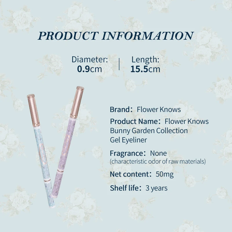 [NEU] Flower Knows Bunny Garden Collection Gel-Eyeliner