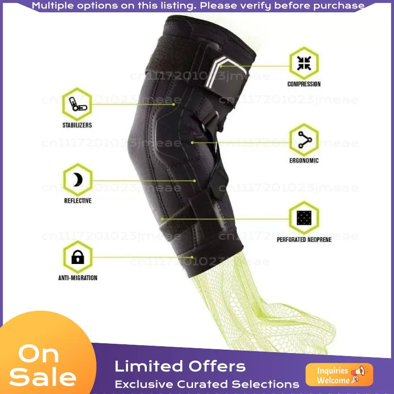 Performance Bionic Elbow Brace II, Medium, Hinged Support for Elbow Hyperextension and Ligament Injuries