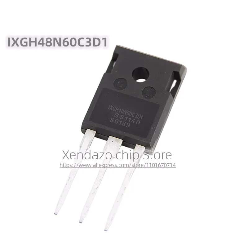 5pcs/lot IXGH48N60C3D1 48N60C3D1 48N60 TO-247 package Original genuine IGBT tube