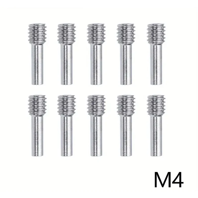 10 stks M3 * 12mm M4 * 12mm Schroeven, voor/achterbumper Pin Bouten, Aandrijfas Schroeven voor 1/10 Crawler RC SCX10 TRX4 Upgrade Onderdelen