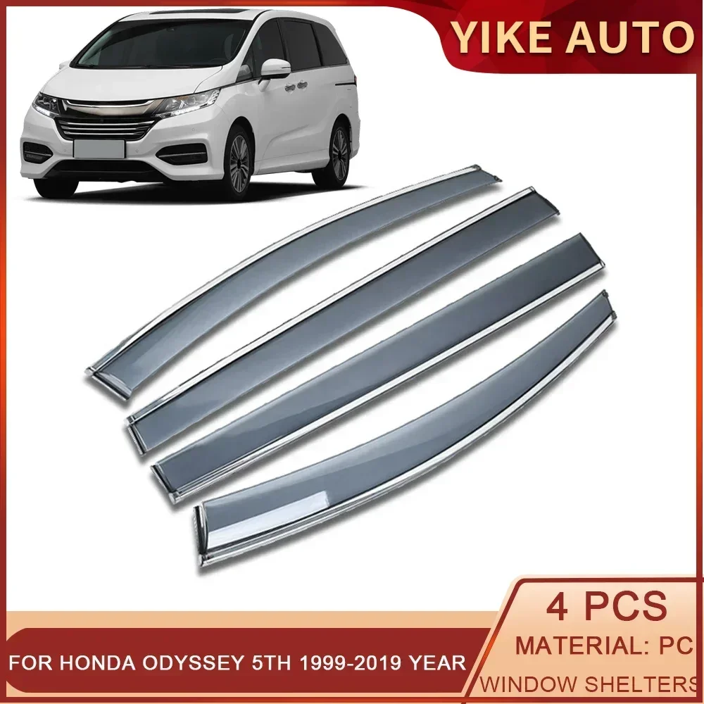 

Для HONDA ODYSSEY 5-го поколения RC 1999-2019 окна автомобиля козырек от солнца и дождя козырьки щит укрытие защитная крышка отделка рамка наклейка