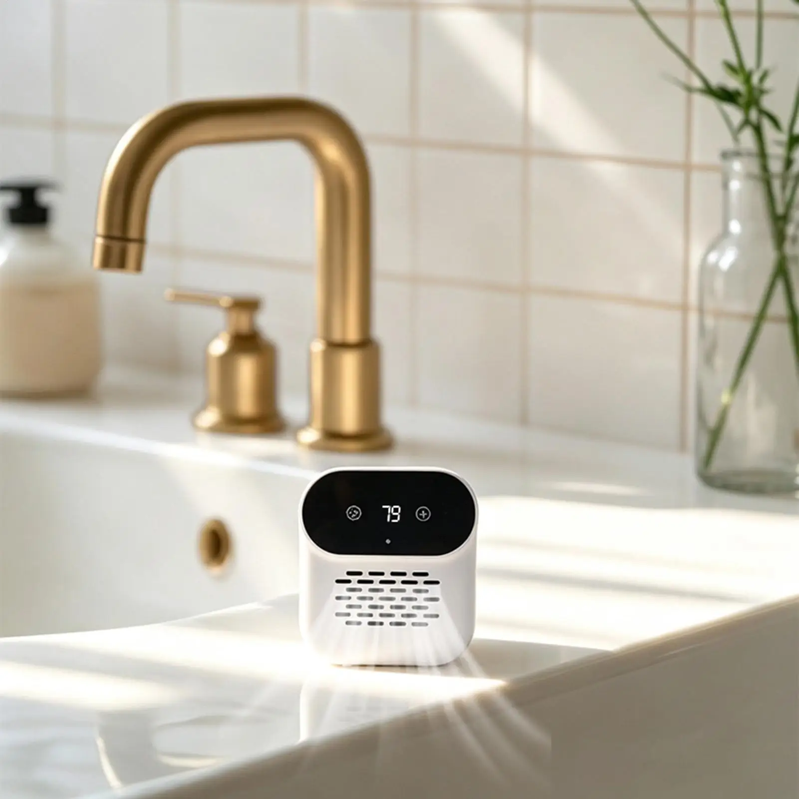 Fridge Deodorizer 3 Modes Magnetic Reusable LED Display Freshener Fresh Core Refrigerator Eliminator For Home Kitchen Freezer