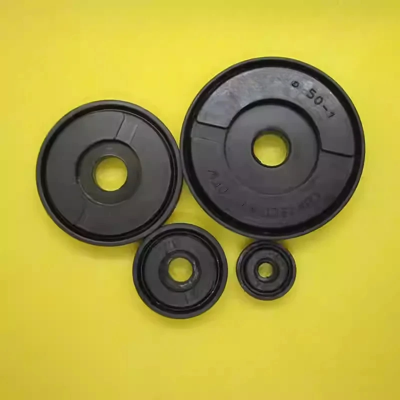 Cilindro delgado integrado con pistón de una pieza y sello de pistón de goma de doble cara -50 CFW 10*3*5.2 12*4.5*6 16*4.5