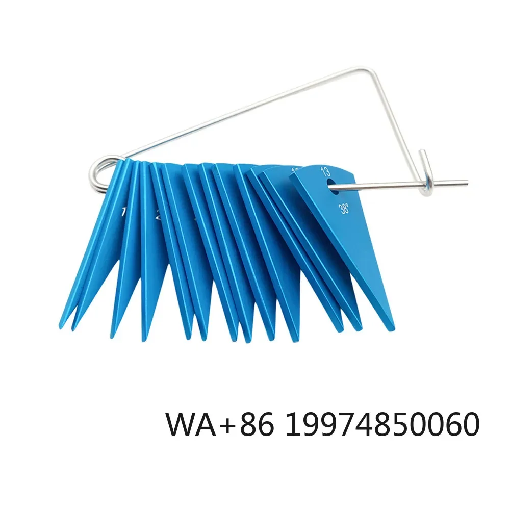 Угловая линейка остеотомии, ретрактор остеотомии, измерительная линейка, инструменты для хирургии домашних животных, автоклавируемые