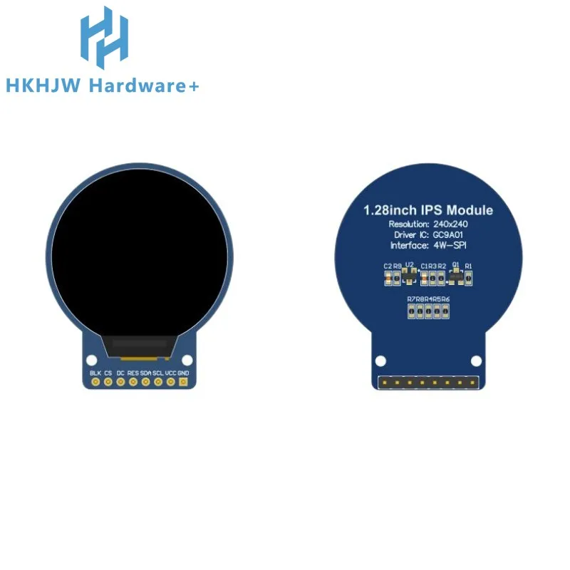 TFT Display 1.28 Inch TFT LCD Display Module Round RGB 240*240 GC9A01 Driver 4 Wire SPI Interface 240x240 PCB For Arduino