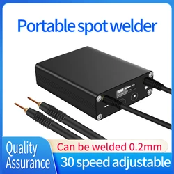 OLED Screen Handheld Mini Spot Welder, Multi-function DIY Portable Spot Welder for 18650 Spot Welding Battery