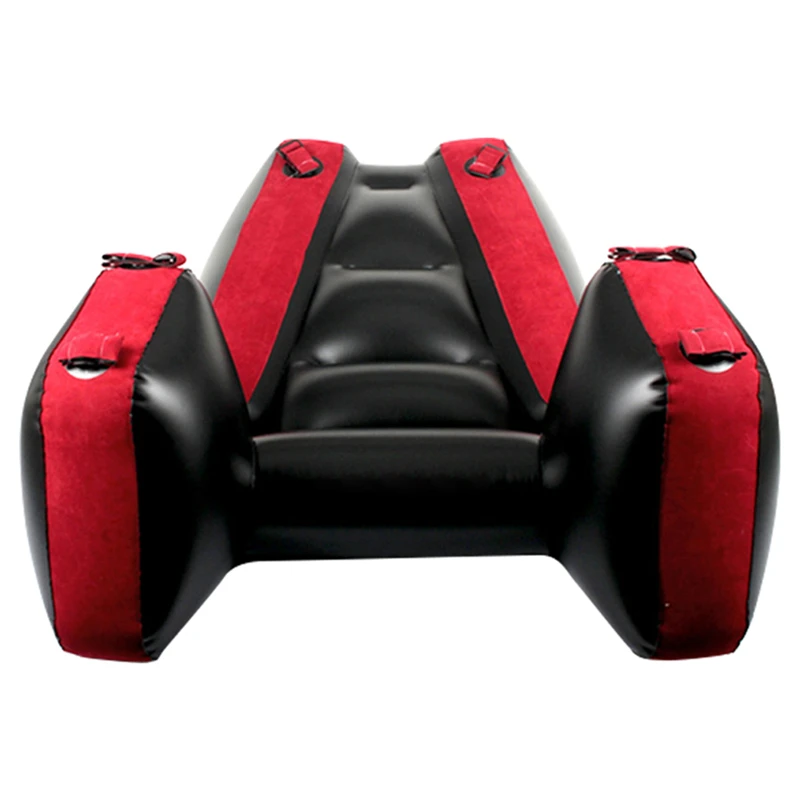 Inflatable Sofas Bed Bean Bag Chairs With Straps Velvet Split-leg Sun Lounges Chaise Folding Relaxing Chair Silicone Furniture