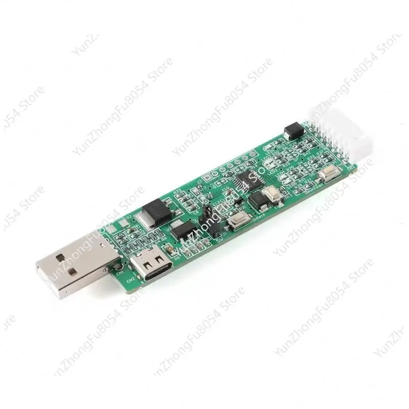 STC USB To Dual Serial Port STC8H-V1.0 USB To 2 Sets of Serial Port Module Core Development Board STC8H8K64U Microcontroller