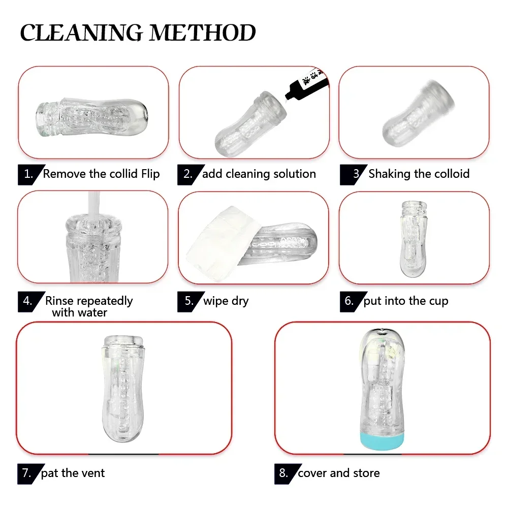 Male Masturbator Cup Air Sucking Penis Hole Channel Vagina Massage Delay Training Vacuum Soft Pocket Cup Adults Sex Toys For Men view 4