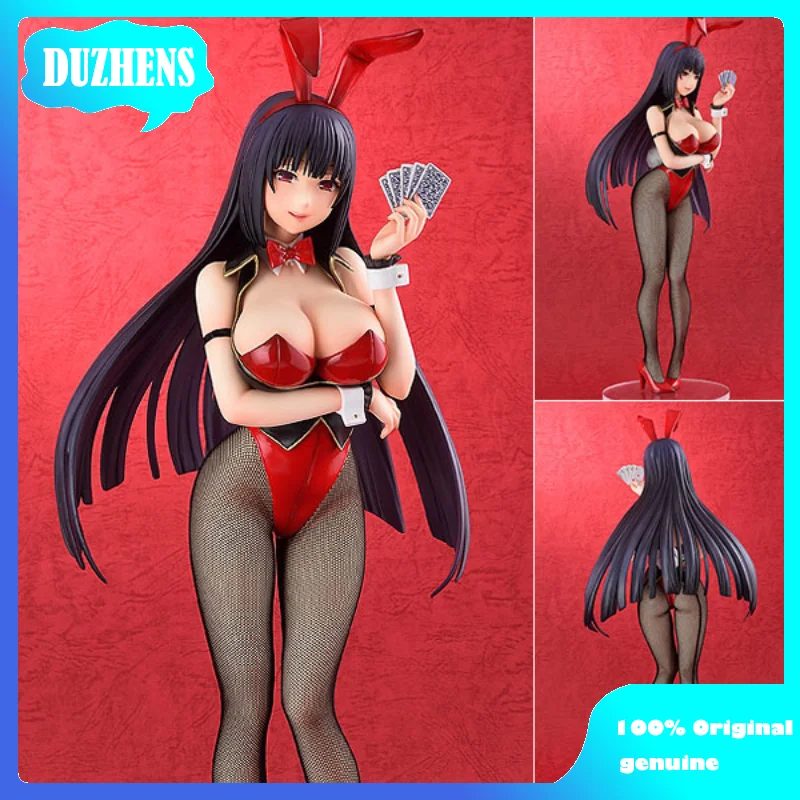 Kakegurui: Compulsive Gambler Jabami Yumeko Bunny Girl 1/4 PVC Action Figure Anime Figure Model Toys Figure Collection Doll Gift