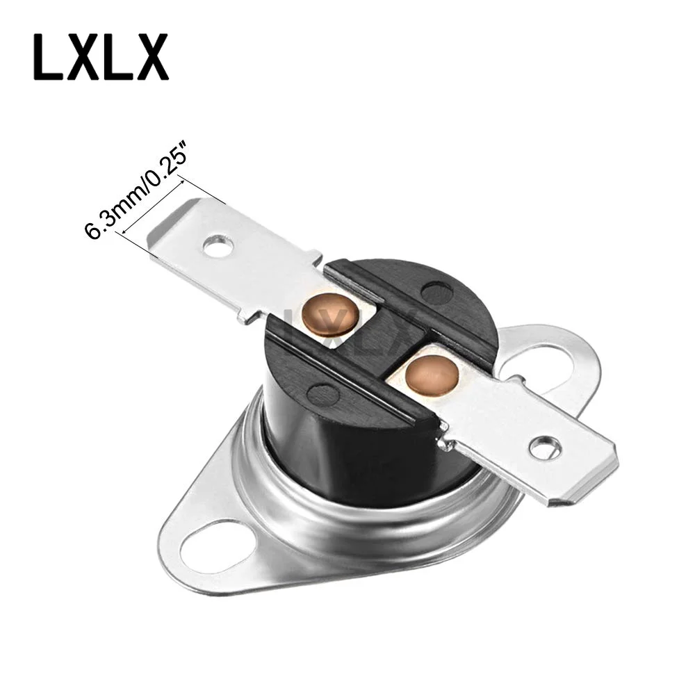 50PCS 10A 250V KSD301 Normally Closed NC Temperature Switch Thermostat 40 45 55 60 65 75 85 90 100 110 120 135 140 150
