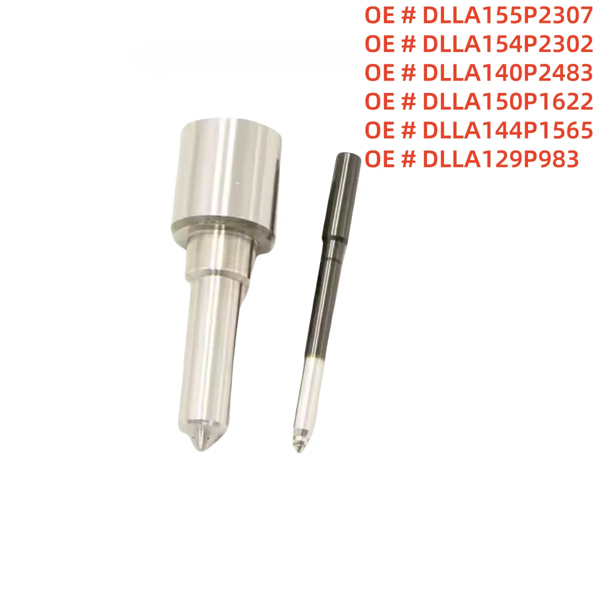 

4PCS DLLA155P2307 DLLA154P2302 DLLA140P2483 DLLA150P1622 DLLA144P1565 DLLA129P983 For BOSCH Diesel Common Rail Injector Nozzle